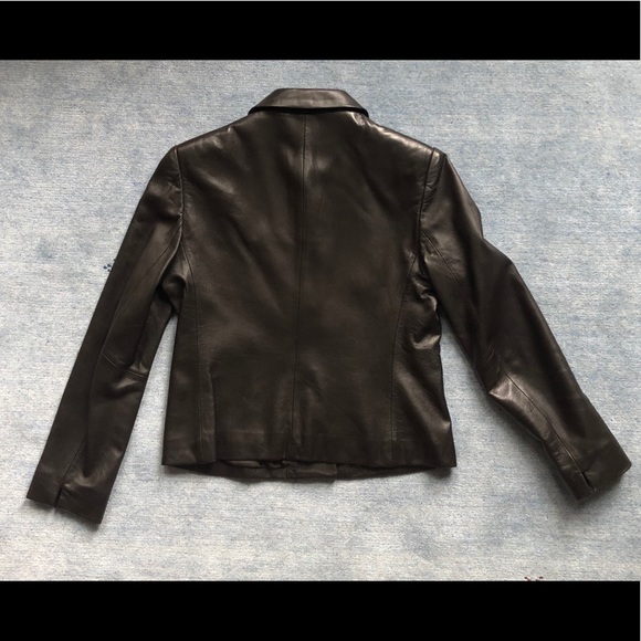 Jones New York Leather Jacket - Picture 7 of 8